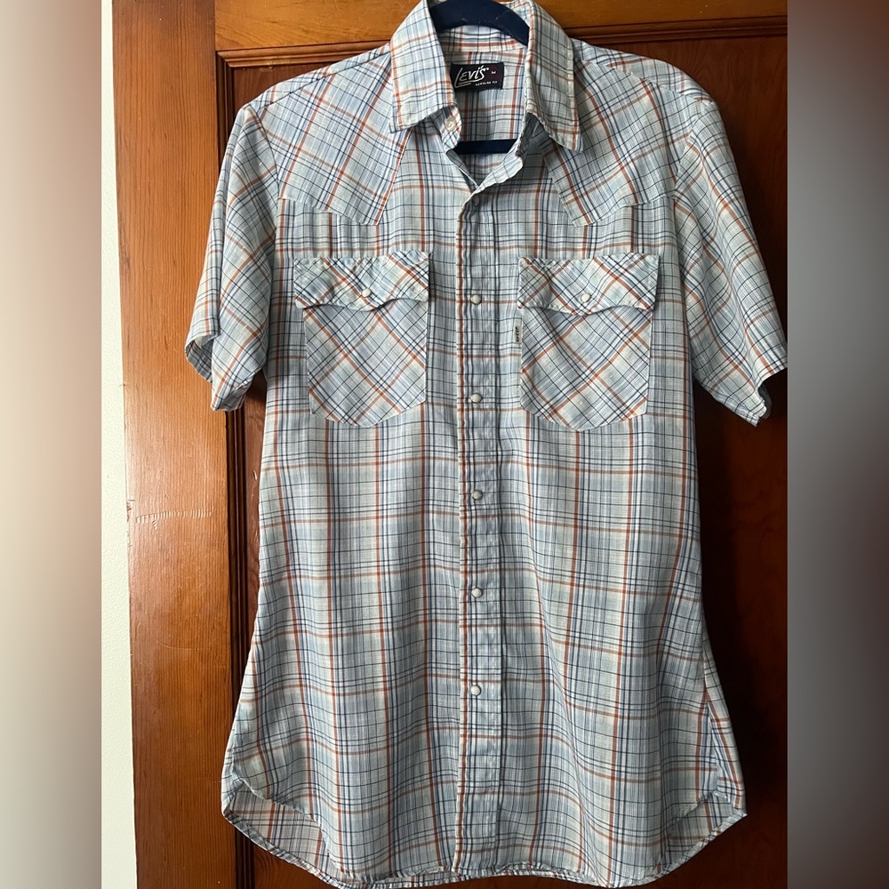 Vintage Levi’s Medium Western Snap Button Shirt